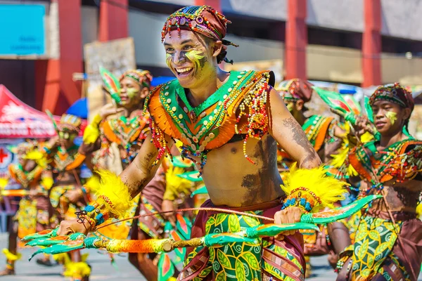 January 24th 2016. Iloilo, Philippines. Festival Dinagyang. Unid — Stock Photo, Image