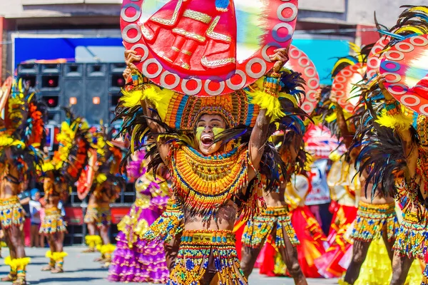 2016 년 1 월 24입니다. 엘로 엘로, 필리핀입니다. 축제 Dinagyang입니다. Unid — 스톡 사진
