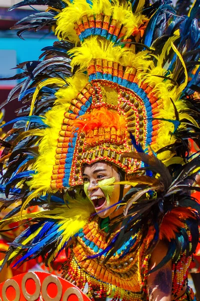 2016 年 1 月 24 日。イロイロ、フィリピン。祭 Dinagyang。Unid — ストック写真