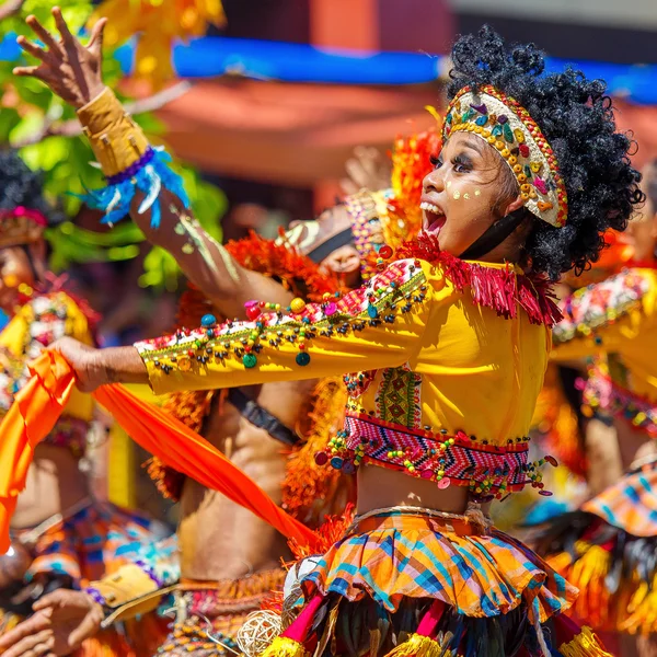 2016 年 1 月 24 日。菲律宾伊洛伊洛。节日的 Dinagyang。Unid — 图库照片