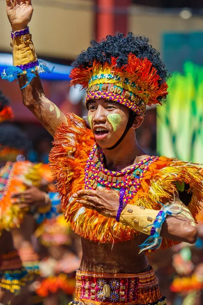 24 de enero de 2016. Iloilo, Filipinas. Festival Dinagyang. UND — Foto de Stock