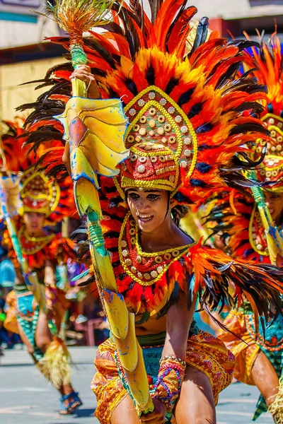 Januari 24 2016. Iloilo, Filippinerna. Festival Dinagyang. Unid — Stockfoto