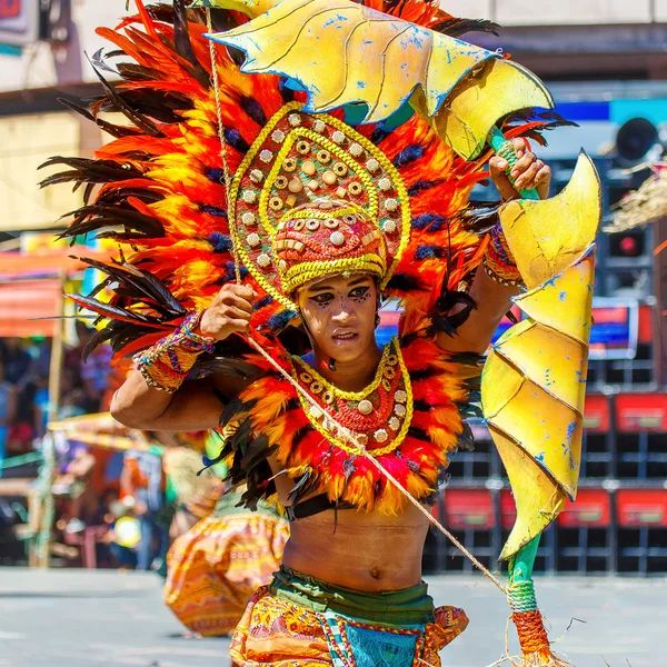 24 de enero de 2016. Iloilo, Filipinas. Festival Dinagyang. UND —  Fotos de Stock