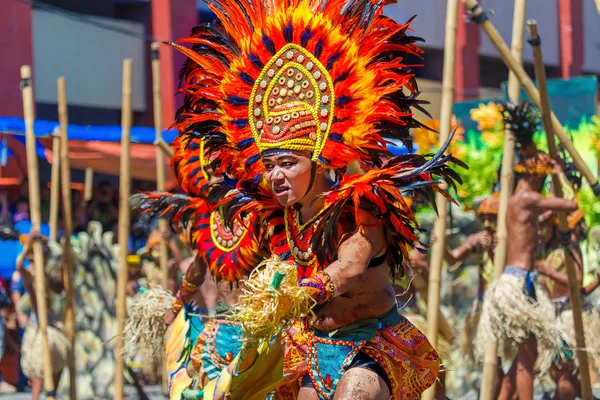 24 gennaio 2016. Iloilo, Filippine. Festival Dinagyang. Unid — Foto Stock