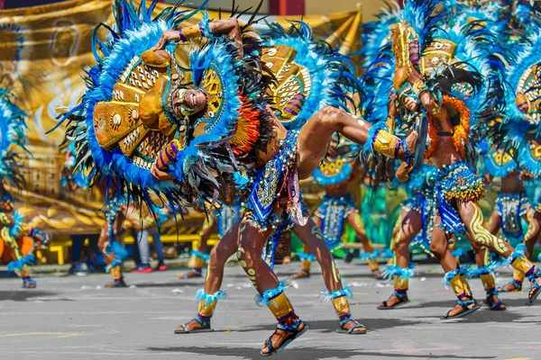 24. ledna 2016. Iloilo, Filipíny. Festival Dinagyang. Unid — Stock fotografie