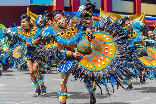 24. ledna 2016. Iloilo, Filipíny. Festival Dinagyang. Unid — Stock fotografie