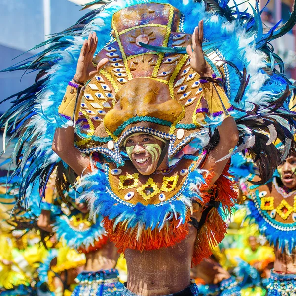 24 de Janeiro 2016. Iloilo, Filipinas. Festival Dinagyang. Unid. — Fotografia de Stock