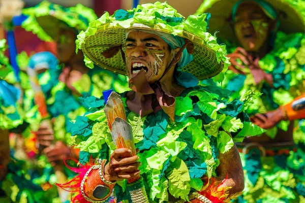 24 de Janeiro 2016. Iloilo, Filipinas. Festival Dinagyang. Unid. — Fotografia de Stock