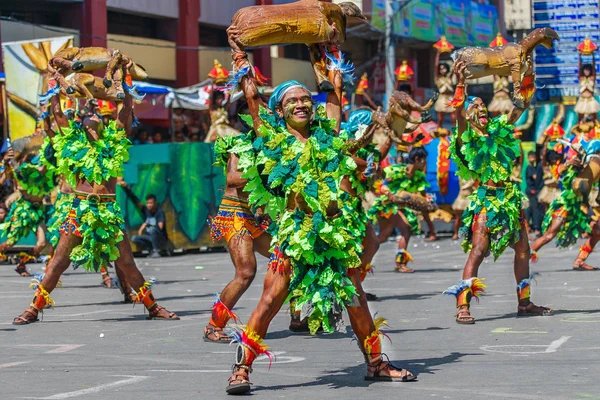 24 января 2016 года. Илоило, Филиппины. Фестиваль Динагянг. Unid — стоковое фото