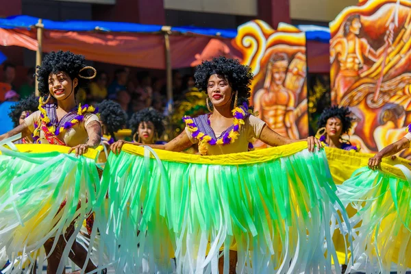 24 gennaio 2016. Iloilo, Filippine. Festival Dinagyang. Unid — Foto Stock