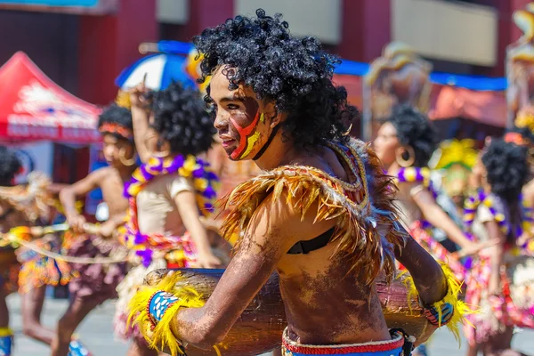 24 gennaio 2016. Iloilo, Filippine. Festival Dinagyang. Unid — Foto Stock