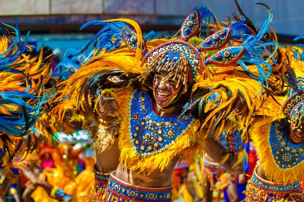 24 gennaio 2016. Iloilo, Filippine. Festival Dinagyang. Unid — Foto Stock