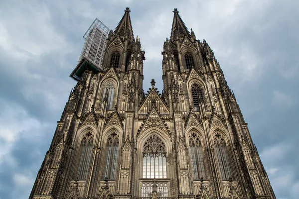 Cologne Germany June 2021 Facade Cathedral Church Saint Peter Catholic — Stock Photo, Image
