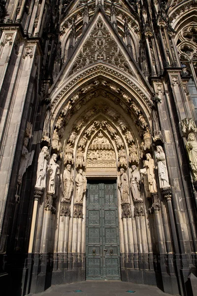 Cologne Allemagne Juin 2021 Façade Cathédrale Eglise Saint Pierre Cathédrale — Photo