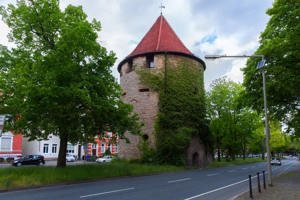 Osnabruck Saxony Bawah Jerman Juni 2021 Gereja Marien Dan Bangunan — Stok Foto