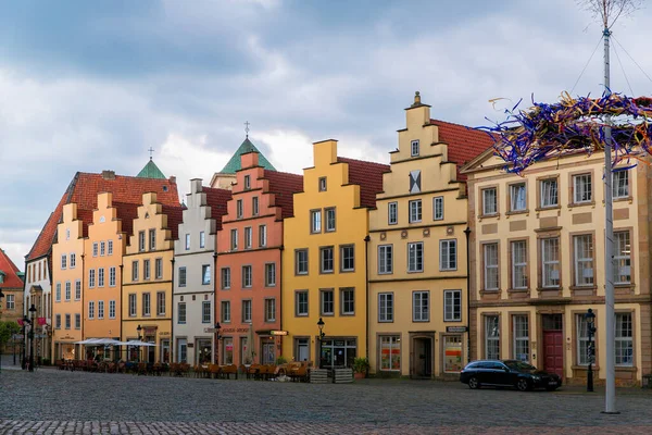 Osnabruck Lower Saxony Germany June 2021 Deserted Market Square Historical — Stock fotografie