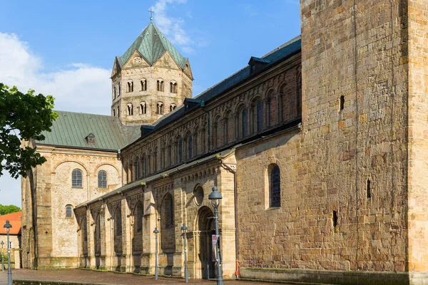 Osnabruck Niedersachsen Tyskland Juni 2021 Övergivna Gator Den Historiska Stadskärnan — Stockfoto