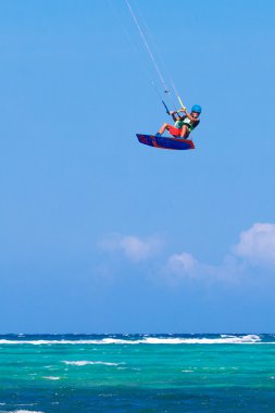 Boracay Adası, Filipinler - 28 Ocak 2015: tanımlanamayan kı