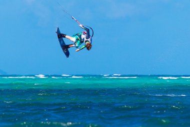 Boracay Adası, Filipinler - 28 Ocak 2015: tanımlanamayan kı