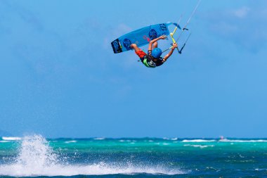 Boracay Adası, Filipinler - 28 Ocak 2015: tanımlanamayan kı