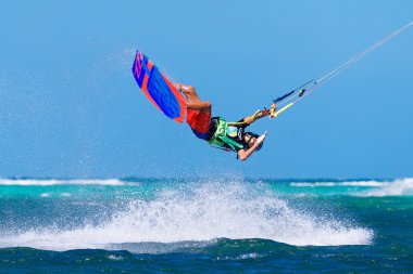 Boracay Adası, Filipinler - 28 Ocak 2015: tanımlanamayan kı