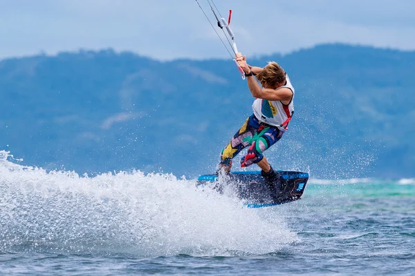 Isola di Boracay, Filippine - 28 gennaio 2015: ki non identificato — Foto Stock