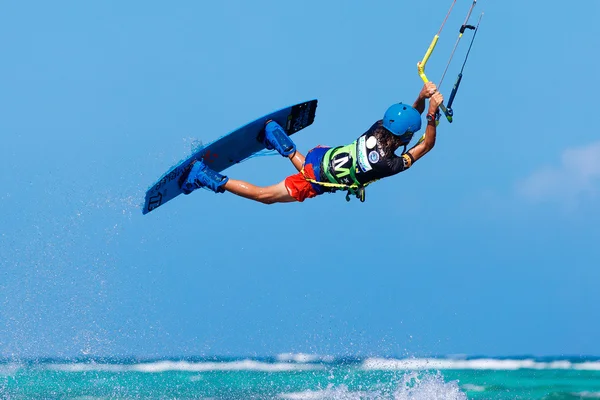 Boracay island, Filippijnen - 28 januari 2015: niet-geïdentificeerde ki — Stockfoto