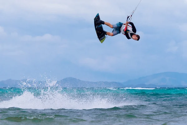 Boracay Adası, Filipinler - 28 Ocak 2015: tanımlanamayan kı — Stok fotoğraf