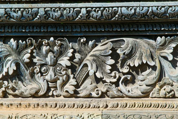 Фреска індуїстський храм складний в Балі, Індонезія — стокове фото