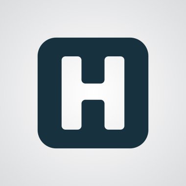 Düz helikopter platformu simgesi