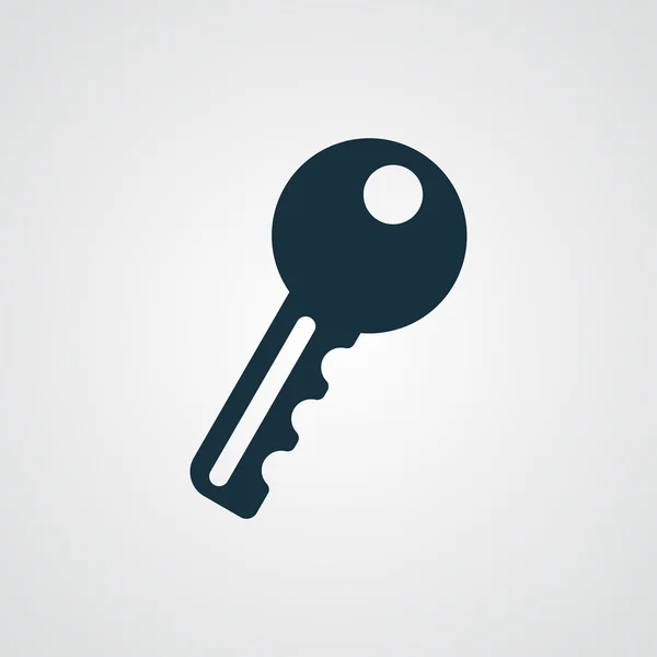 Flat Key icon — Stock Vector