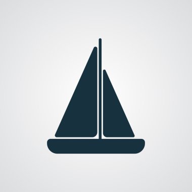 Düz yelkenli simgesi