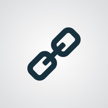 Düz bağlantı simgesi