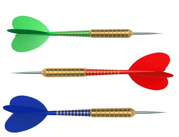 Darts arrows — Stock Photo, Image