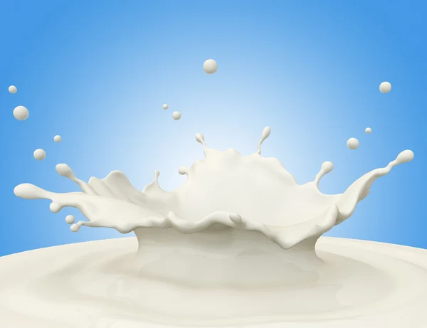 Salpicadura de leche — Foto de Stock