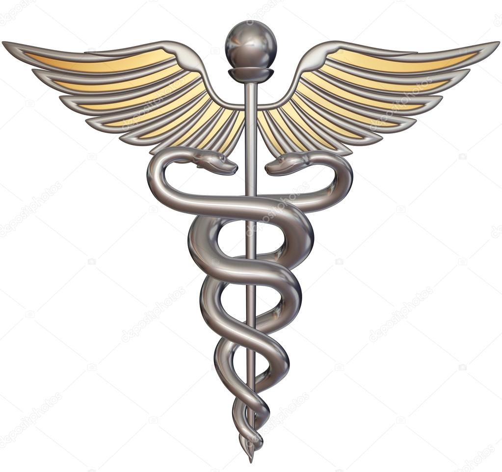 Silver caduceus Stock Photo by ©iLexx 60124387