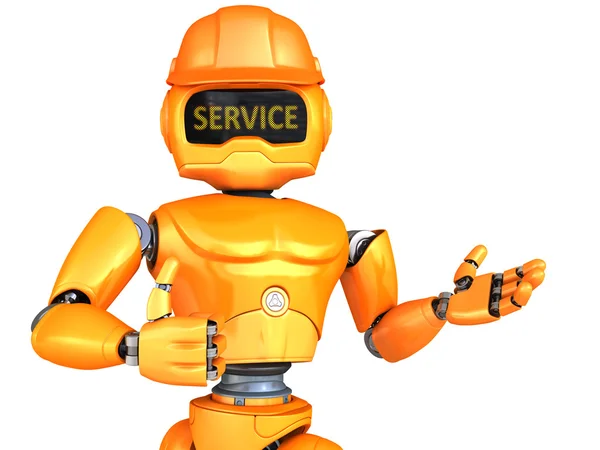 Robot-reparador — Foto de Stock