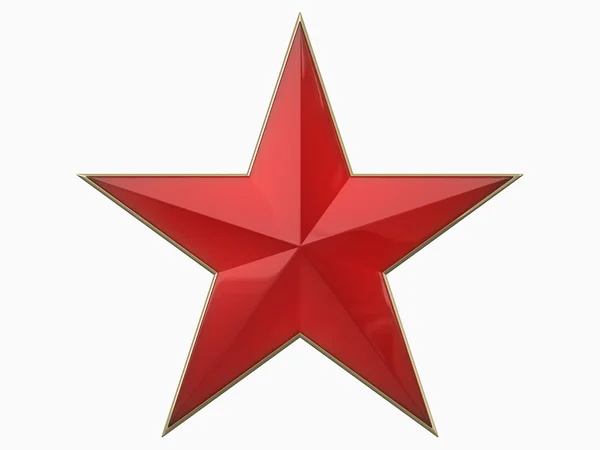 Ruby star — Stock Photo, Image