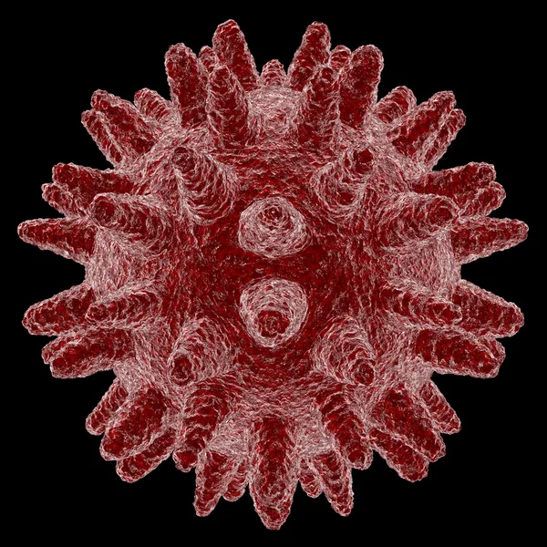 Abstract virus or microbe — Stock Photo, Image