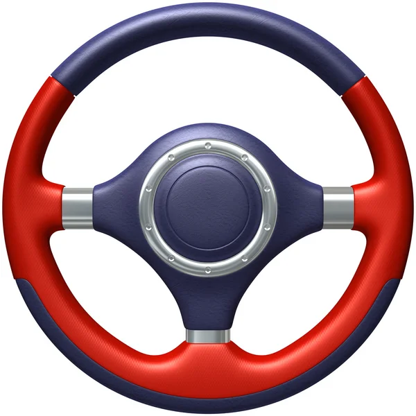 Car steering wheel — Stock Photo, Image