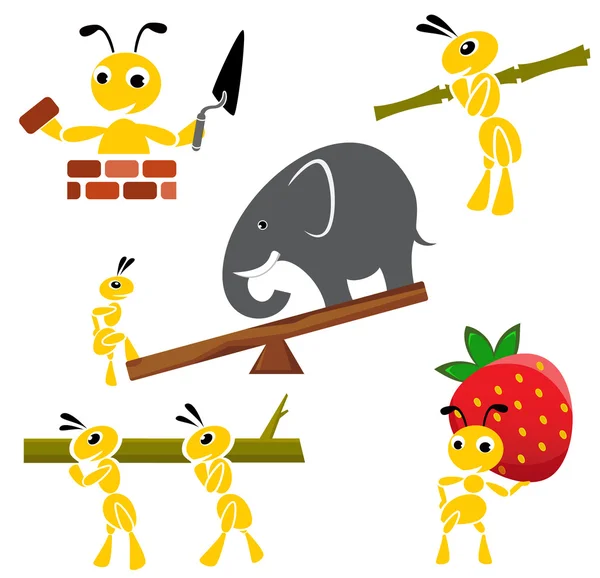 Elephant and ant Vector Art Stock Images | Depositphotos Elephant and ant Vector Art Stock Images | Depositphotos