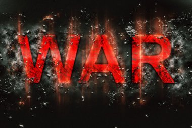 Patlama parçaları Word'de savaş