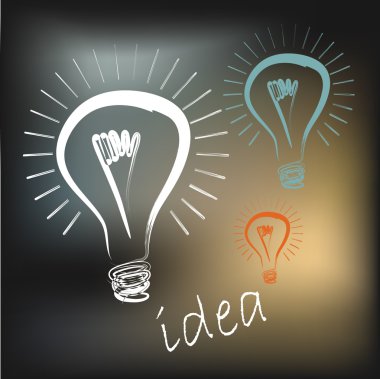 light idea vector