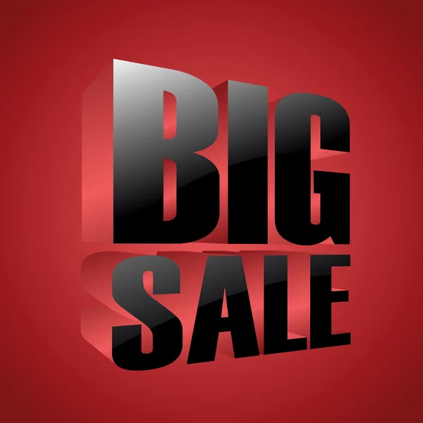 Big sale — Stock Vector