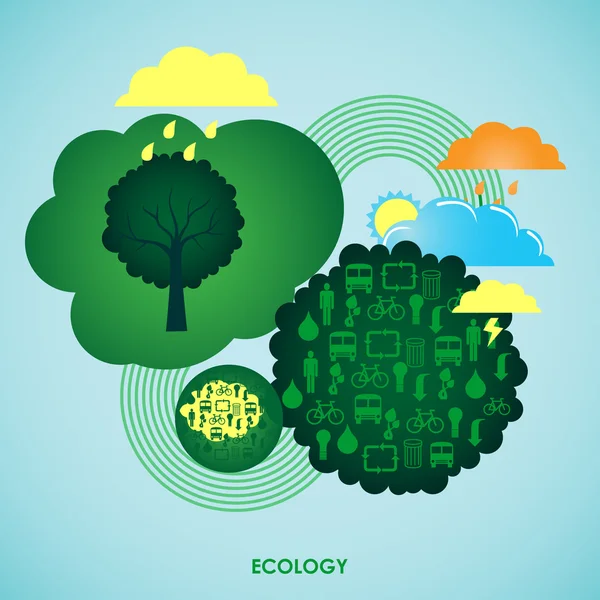 Ecologie — Stockvector
