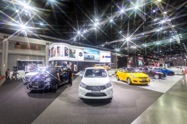 Dekore, Bangkok uluslararası Auto Salon 2016 yılında araba yarış tasarım durumu