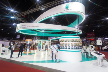 Dekore, Bangkok uluslararası Auto Salon 2016 yılında araba yarış tasarım durumu