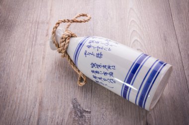 Japon suşi ve sake set