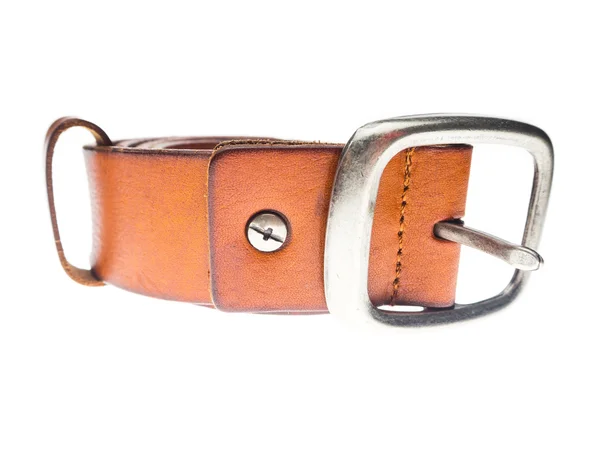 Leather belts isolate — Stock Photo, Image