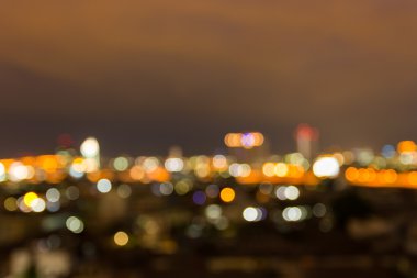 city scape arka planda soyut bokeh